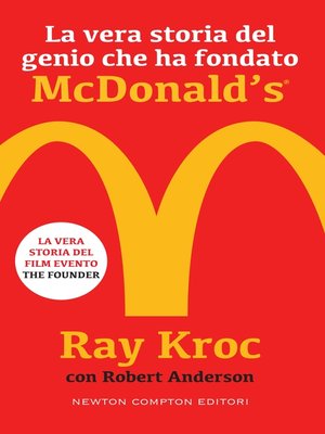 cover image of La vera storia del genio che ha fondato McDonald's&#174;